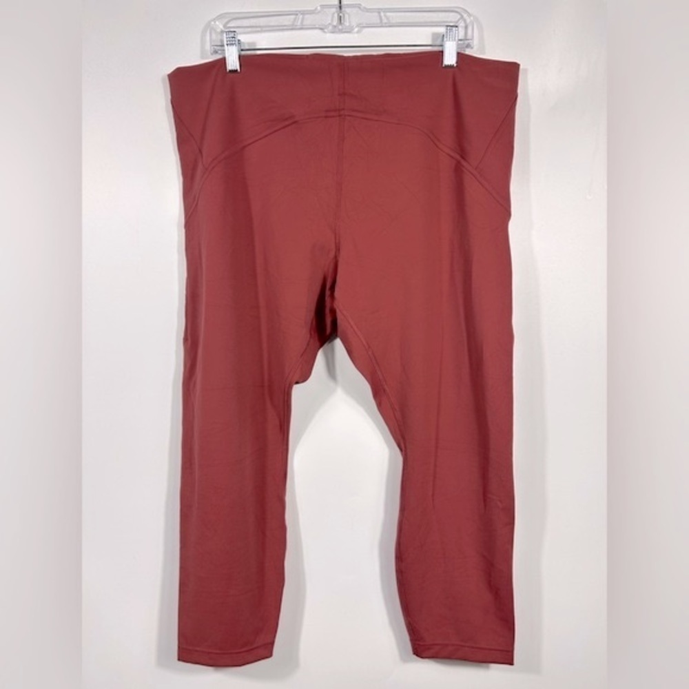 Lululemon InStill High-Rise Crop 23" Burnt Orange Size 20